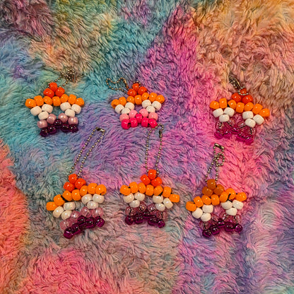 Pride Kandi Star Charms