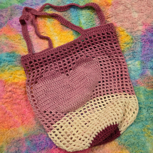 Heart Market Tote