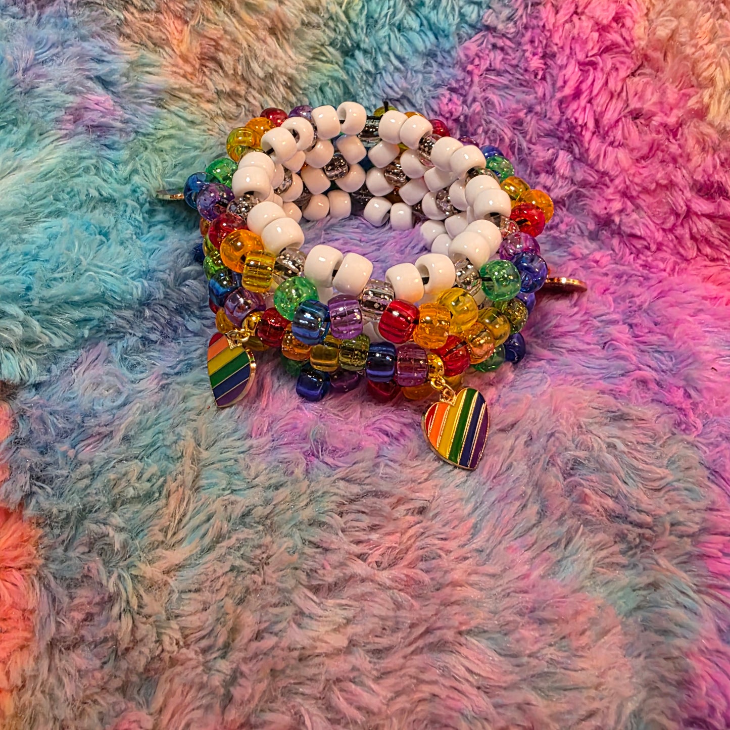 Pride Kandi Cuffs