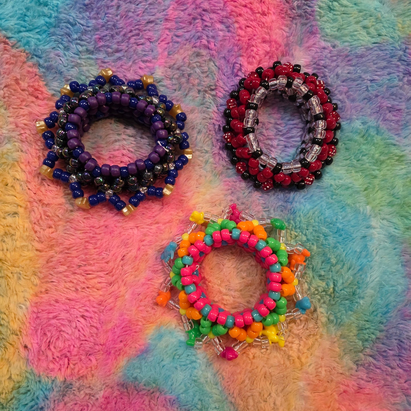 Mandala Kandi Cuffs