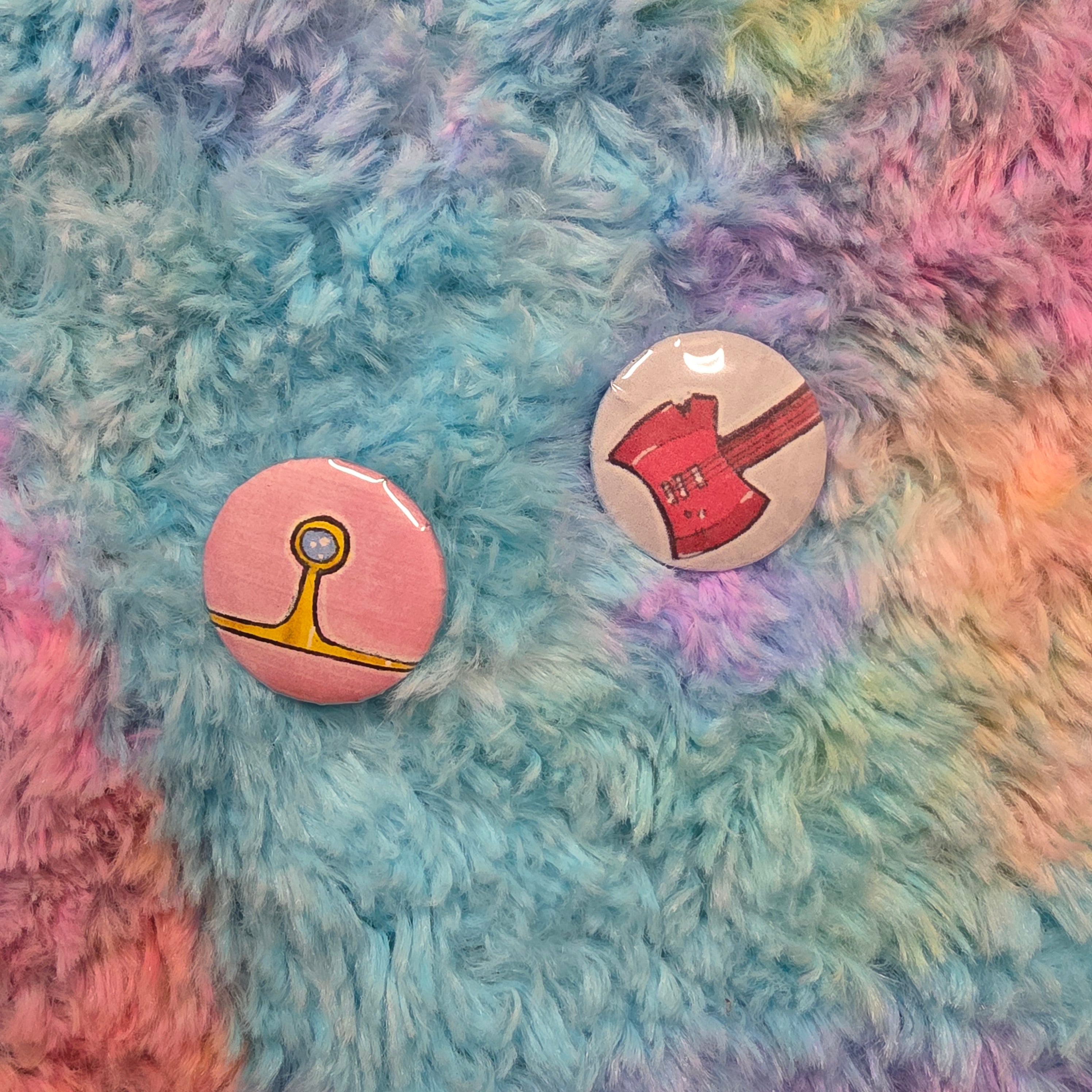 Adventure Time Buttons – Destructogirl