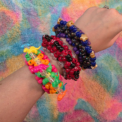 Mandala Kandi Cuffs