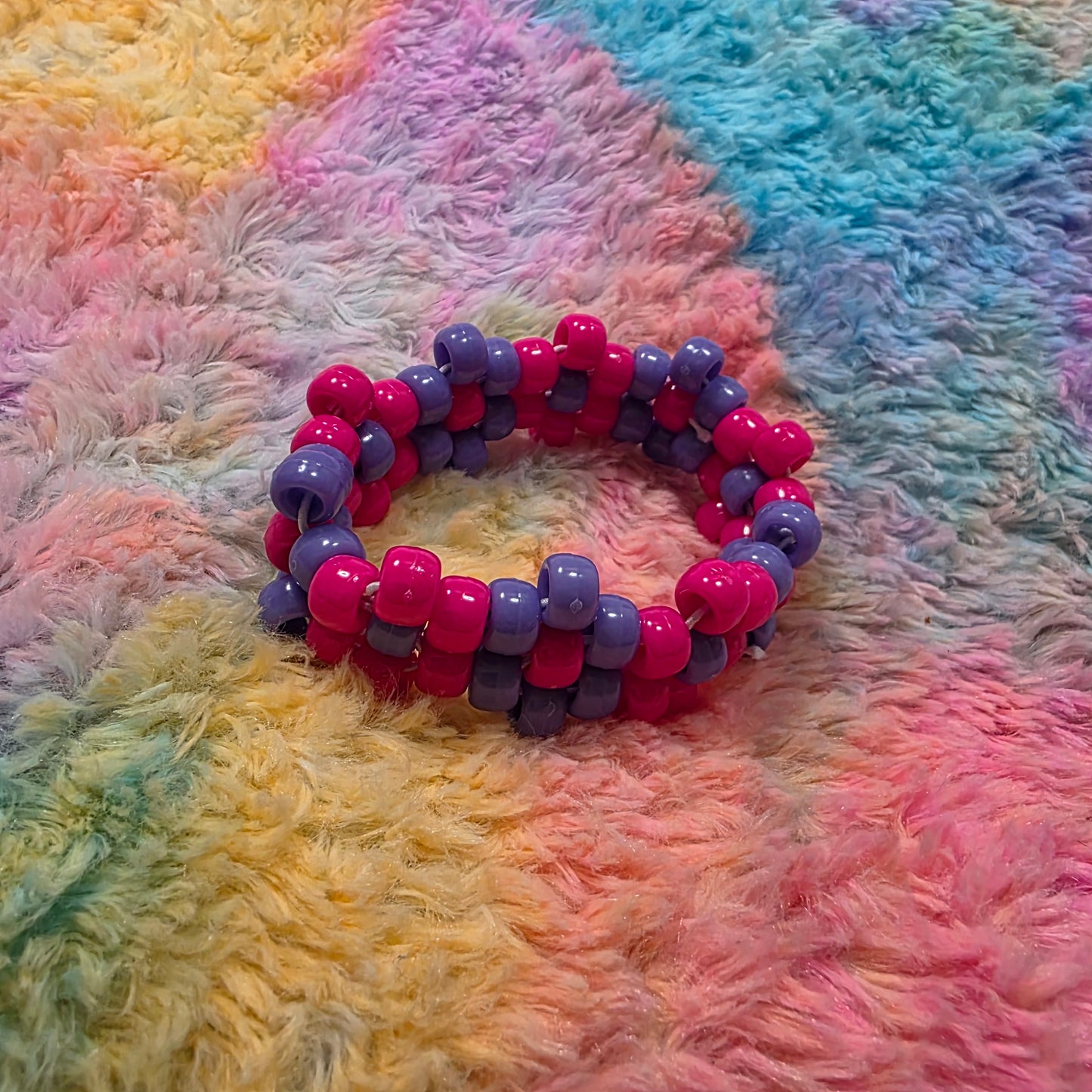 Flower Kandi Cuffs