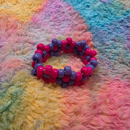Flower Kandi Cuffs