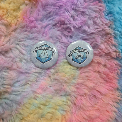 D20 Buttons