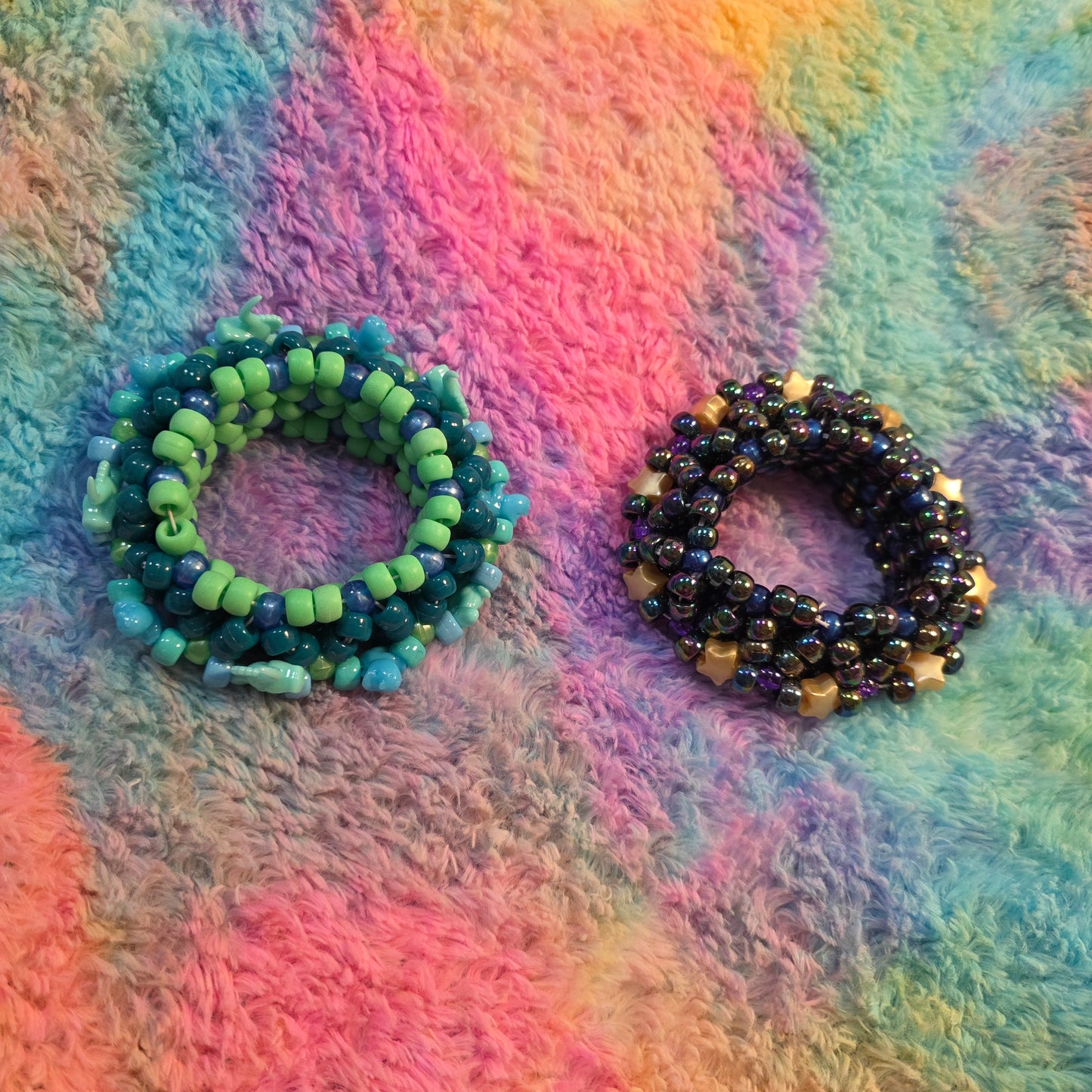 Mandala Kandi Cuffs