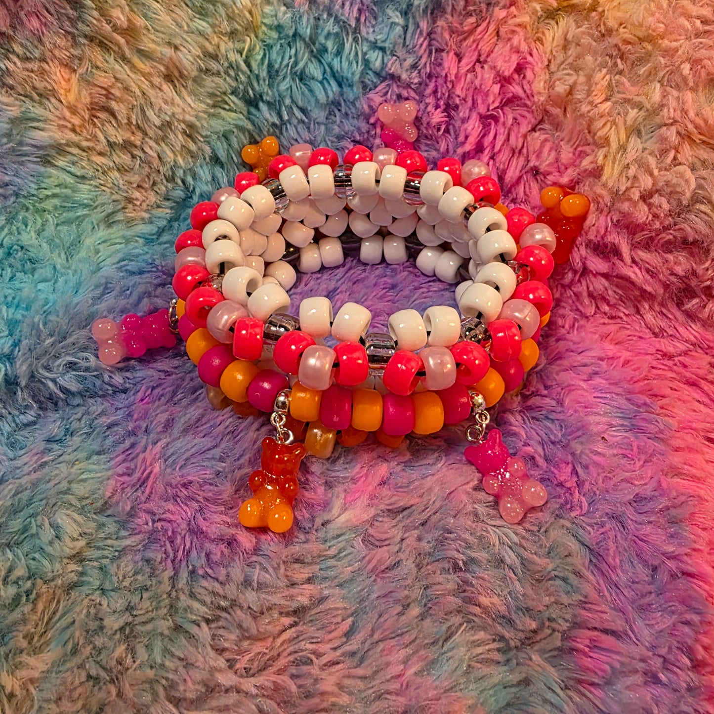 Pride Kandi Cuffs