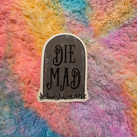 Die Mad Sticker