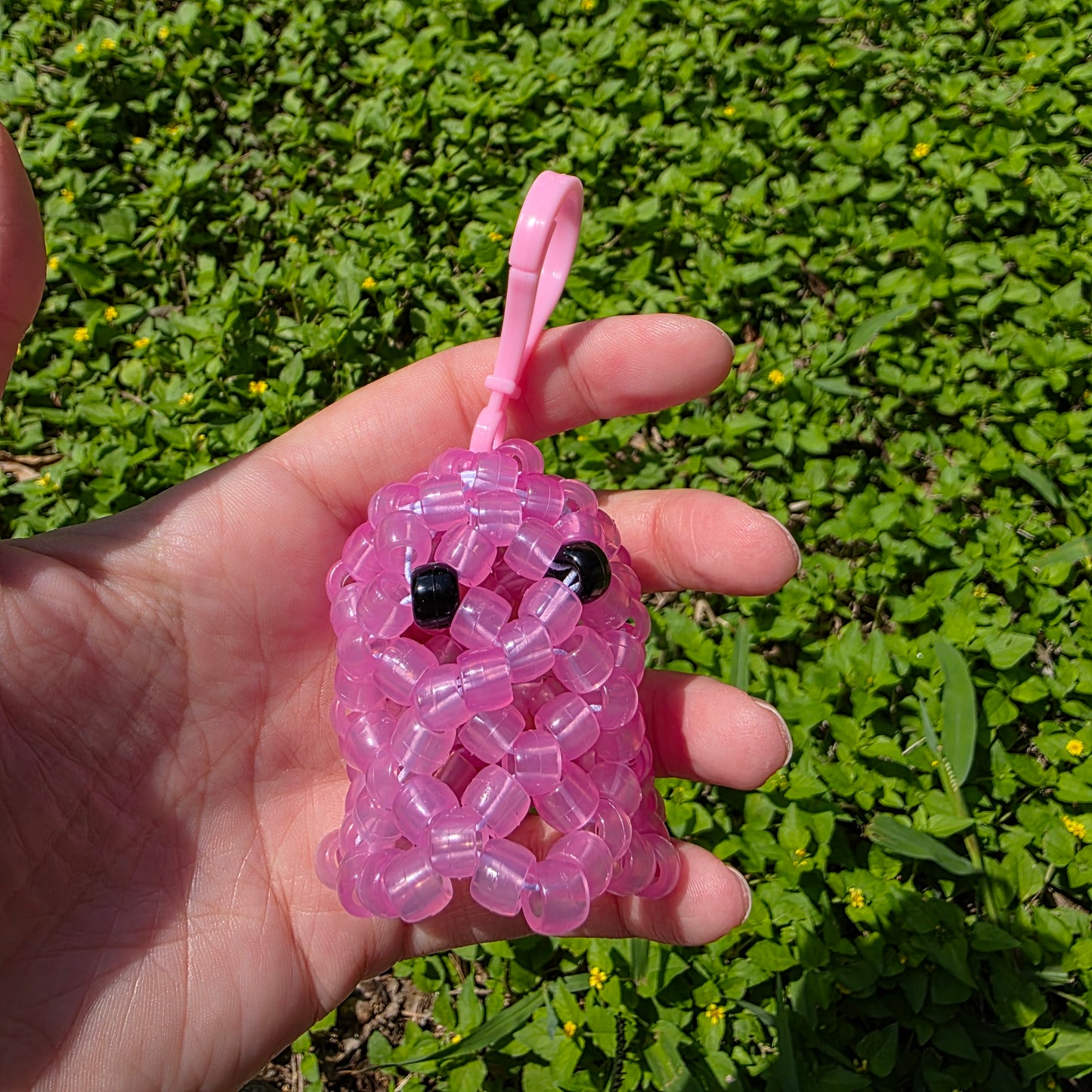 Color Changing Kandi Ghost Keychains