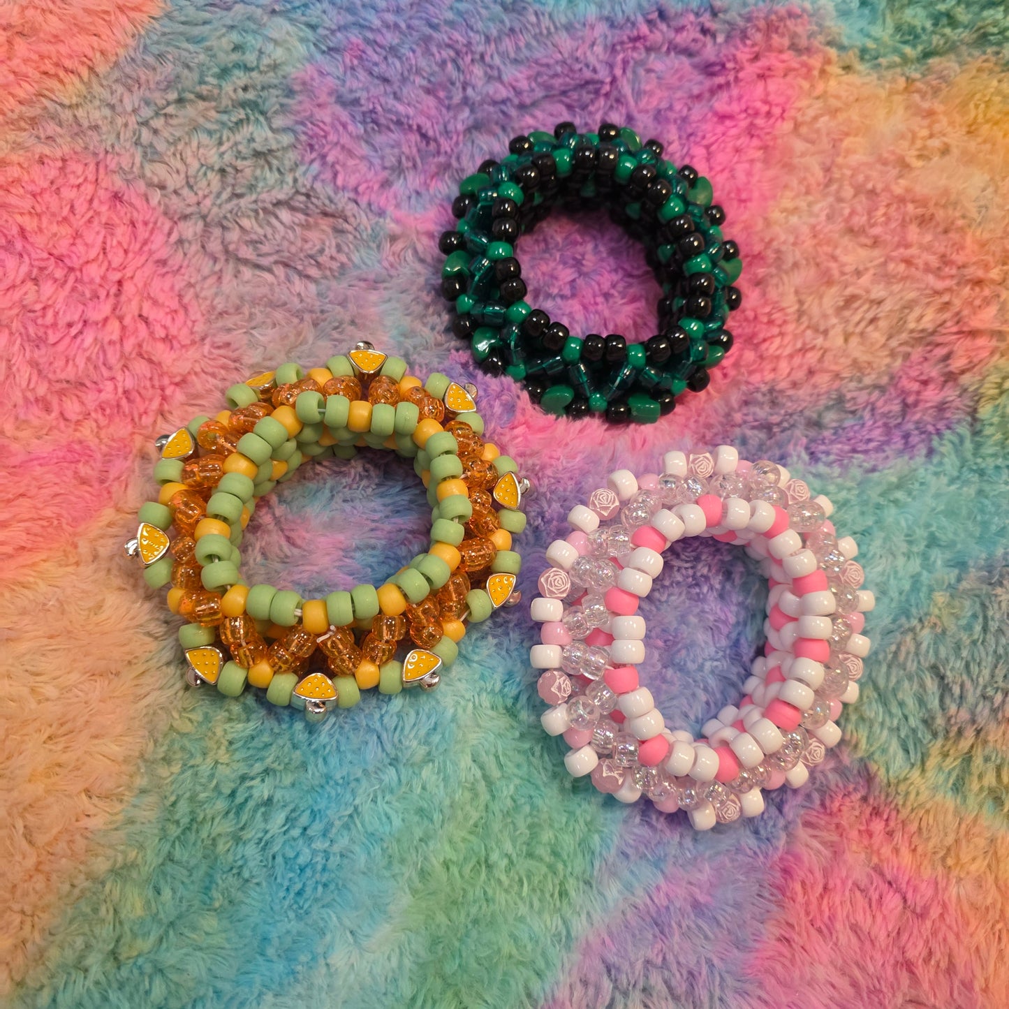 Mandala Kandi Cuffs