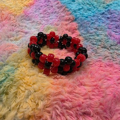 Flower Kandi Cuffs