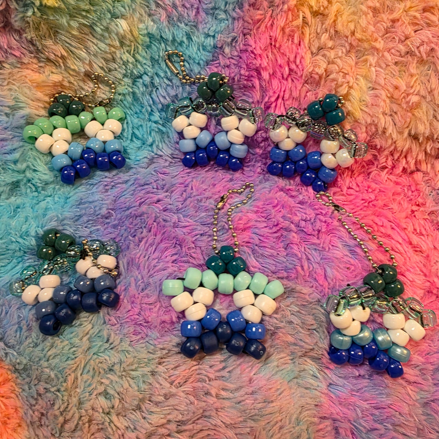 Pride Kandi Star Charms