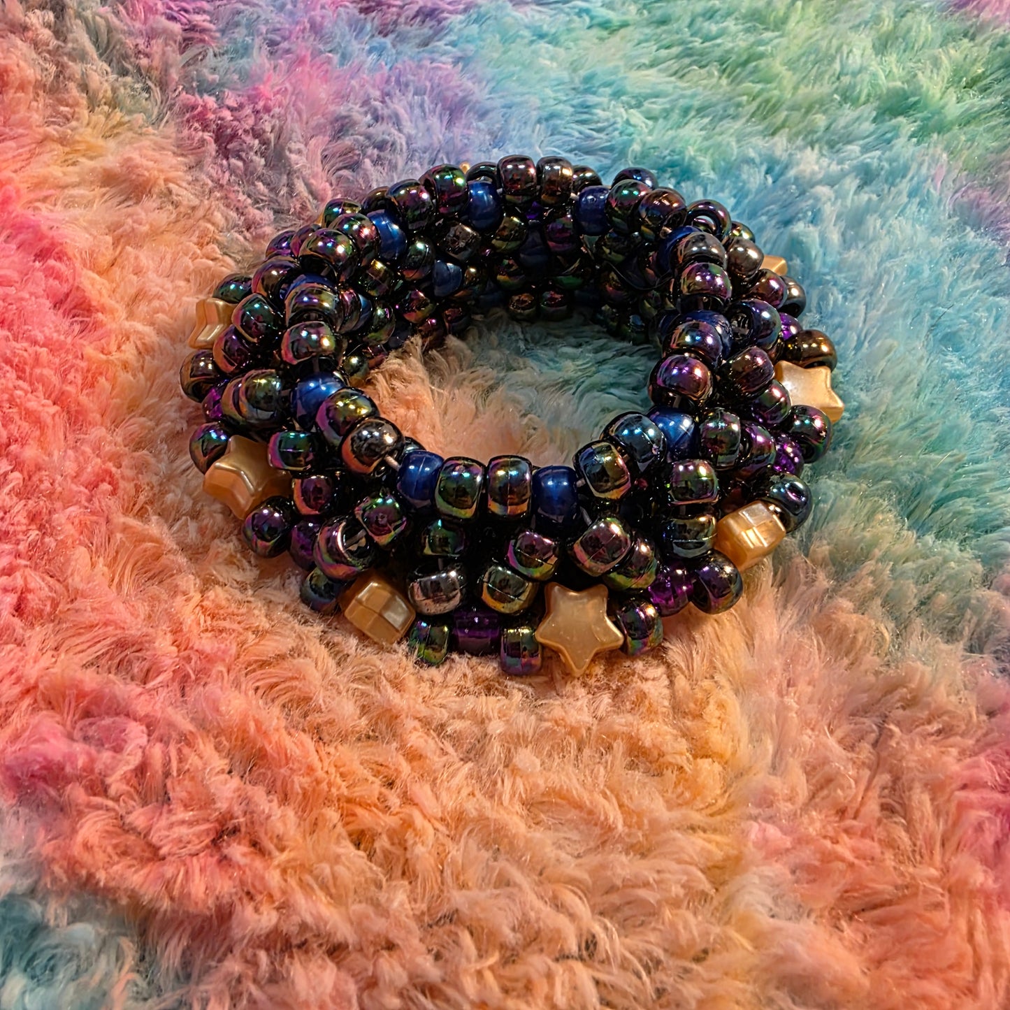Mandala Kandi Cuffs