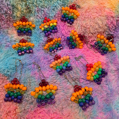 Pride Kandi Star Charms