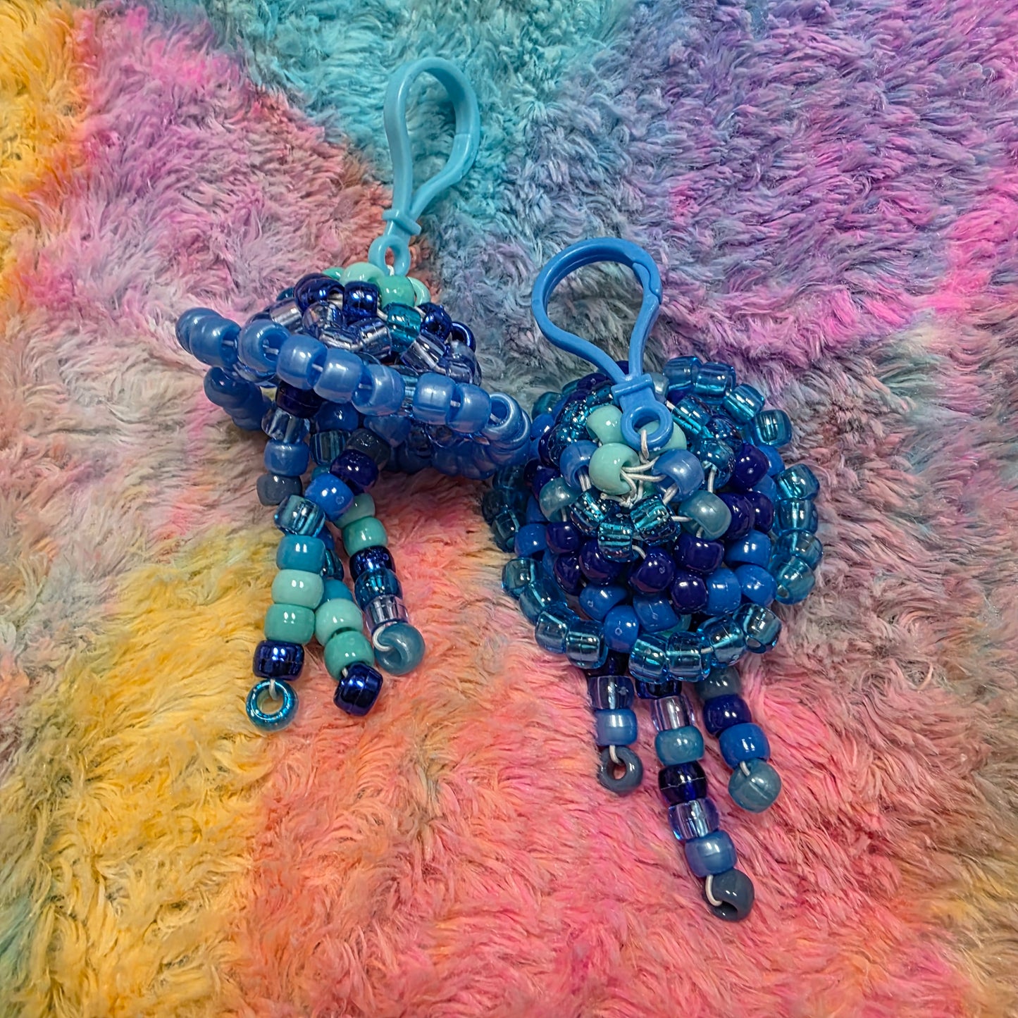 Kandi Jellyfish Keychains