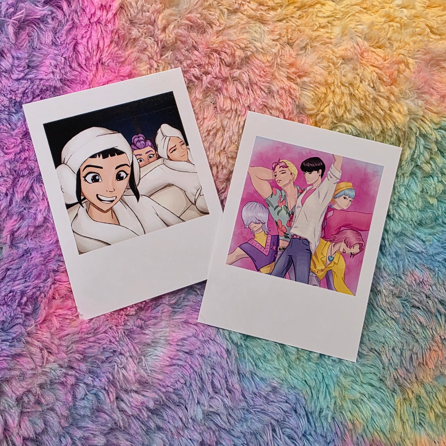 Kpop Demon Hunters Polaroids