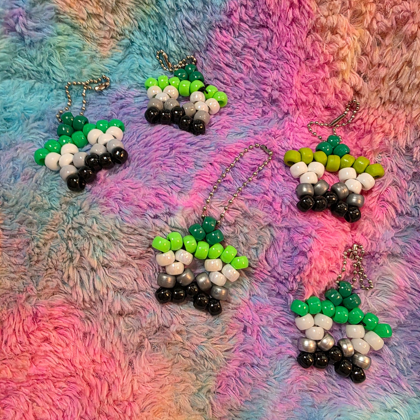 Pride Kandi Star Charms