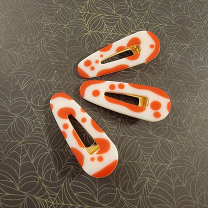 Blood Splatter Hair Clip