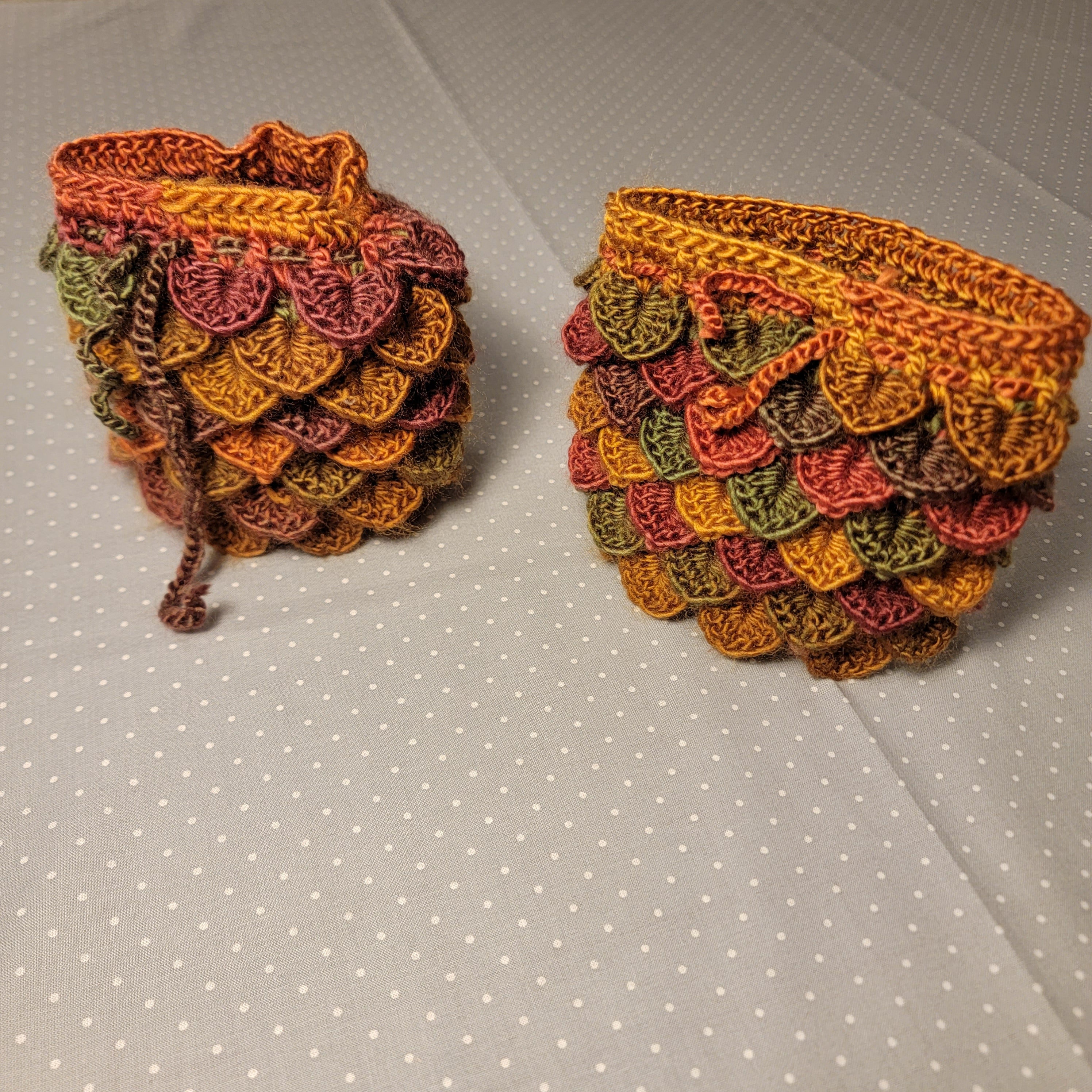 Dragon scale bag discount crochet