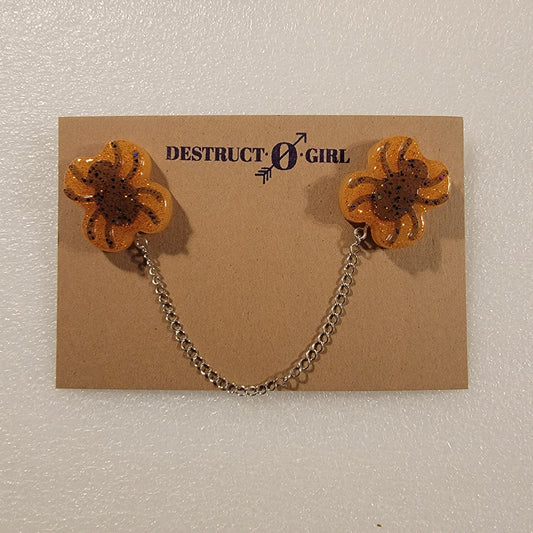 Spider Collar Pin